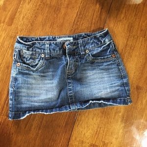 Aeropostale Denim mini skirt